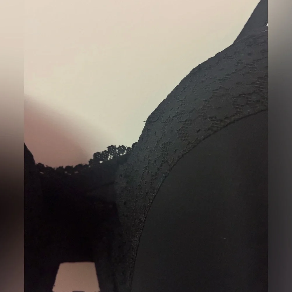 NWT AERIE REAL HAPPY DEMI LIGHTLY LINED LACE BRA - Picture 10 of 10